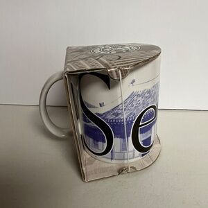 Vintage 2000 Starbucks City Mug Collection Seoul S. Korea New In Box